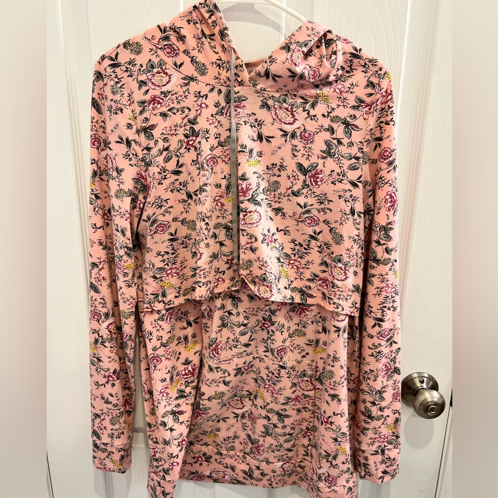 Latched mama everyday sweater pink L